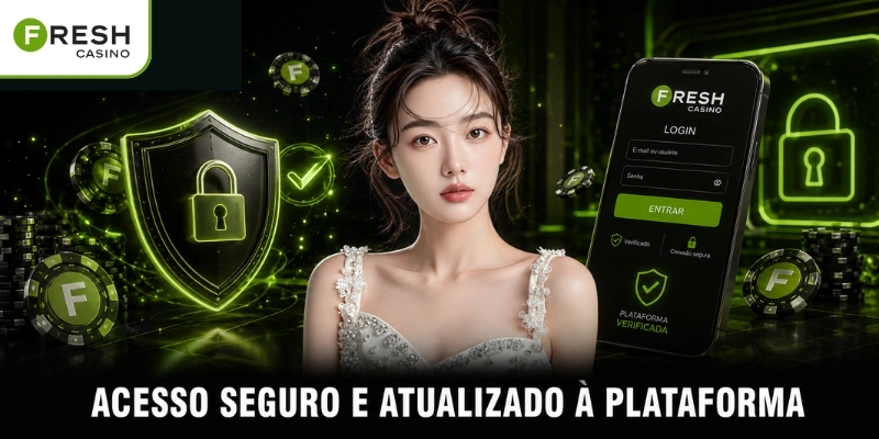 Acesso seguro e atualizado à plataforma