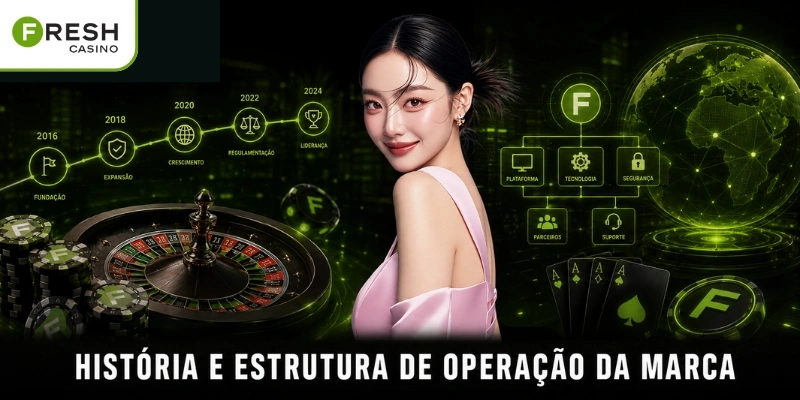 História e estrutura de operação da marca