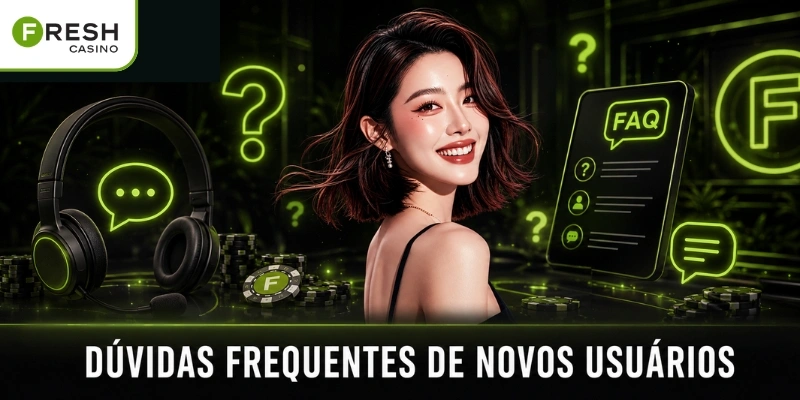 Dúvidas frequentes de novos usuários